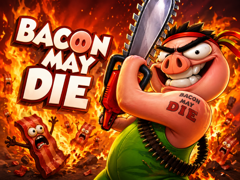 Bacon May Die Description Image