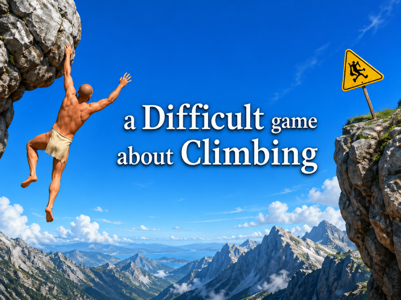 A Difficult Game About Climbing