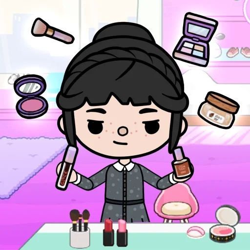 Pink Mod By Tc World - Toca Boca Mods Unlocked Everything
