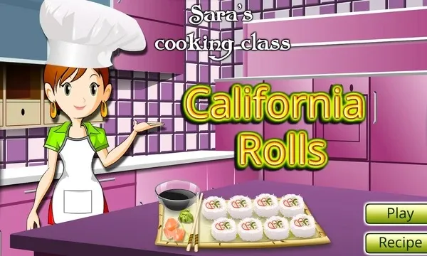 California Roll Sushi: Sara’s Cooking Class Description Image