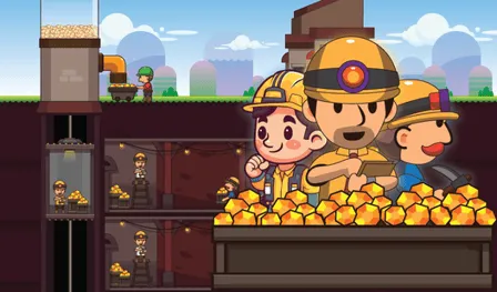 Idle Gold Miner Description Image